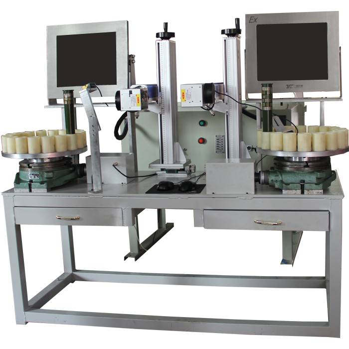 自动系列号激光打标机